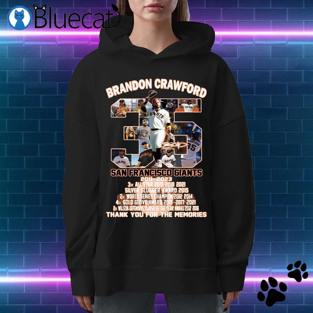 Brandon Crawford T-Shirts & Hoodies, San Francisco Baseball