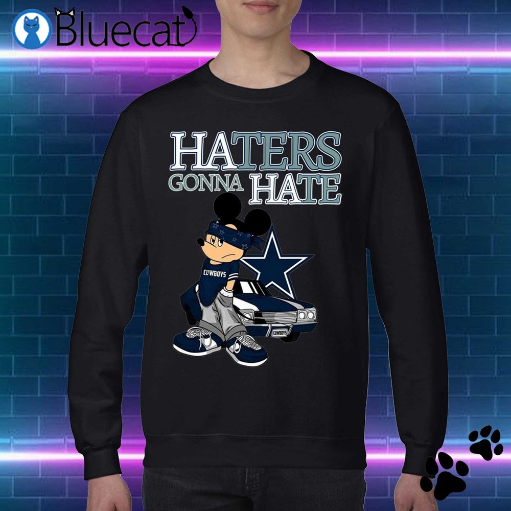 NFL Carolina Panthers Football Rick And Morty Haters Gonna Hate T-Shirt Sweatshirt  Hoodie