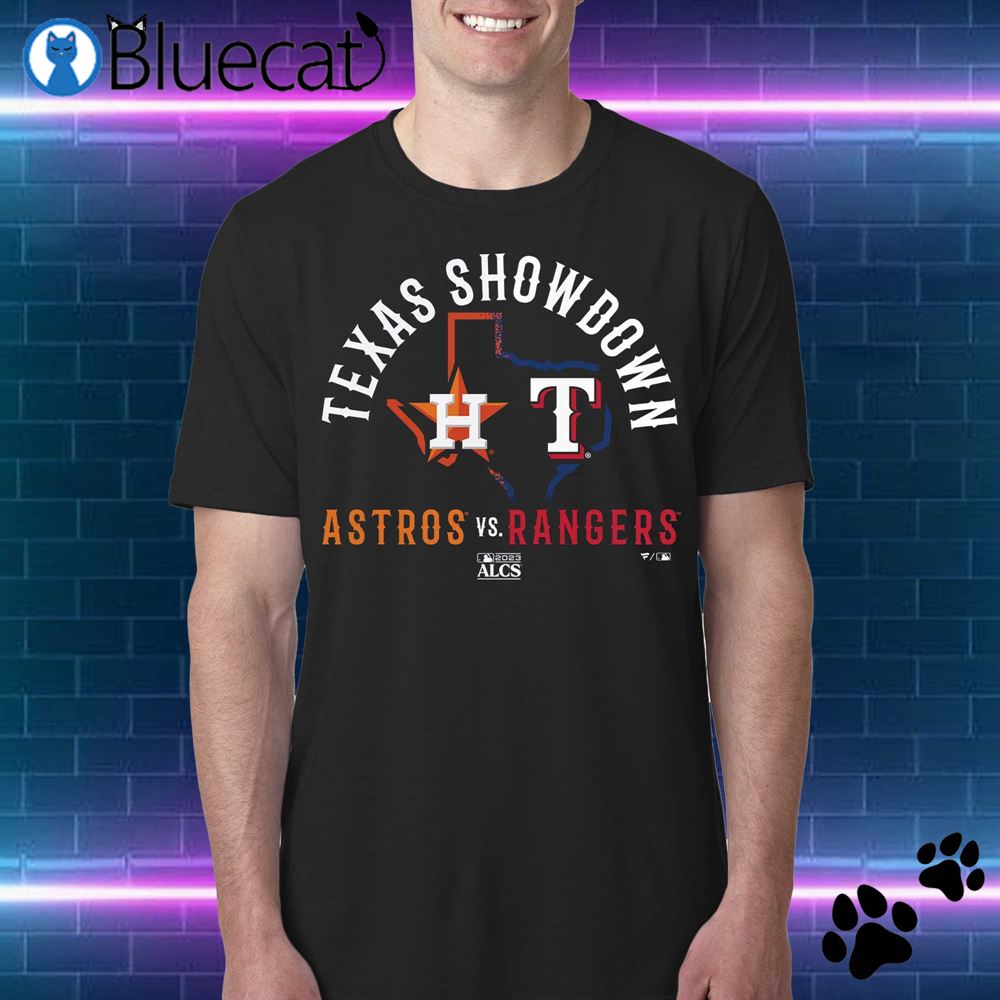 Vintage Houston Astros vs Texas Rangers ALCS Matchup Shirt, hoodie,  longsleeve, sweatshirt, v-neck tee