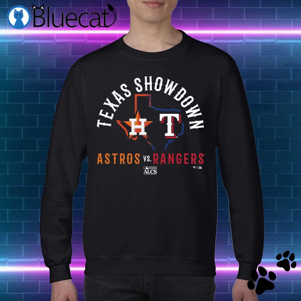 Alcs American League Championship Series 2023 Houston Astros Vs Texas  Rangers Logo Shirt, hoodie, longsleeve, sweater