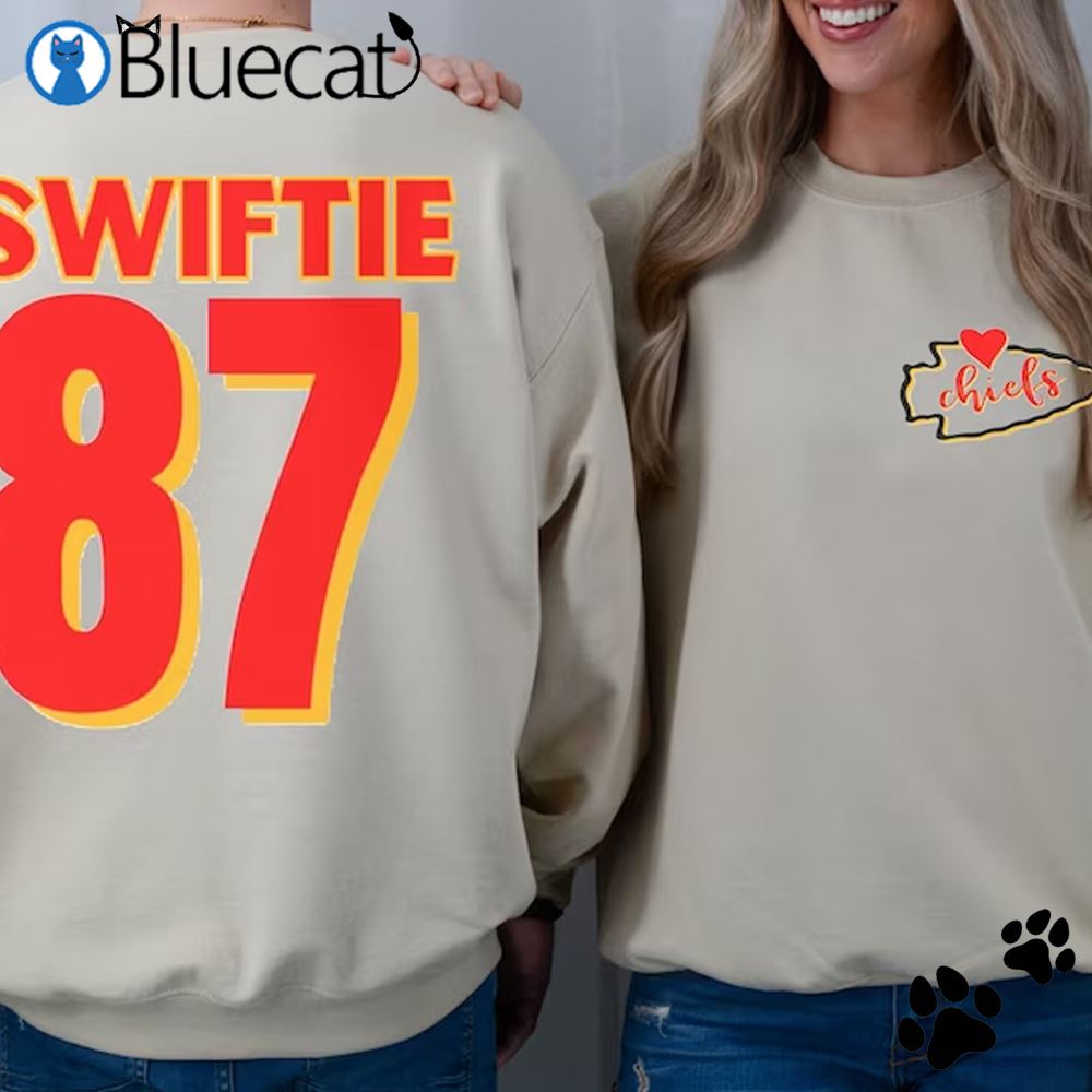 Swiftie Loving Him Was Red Shirt Kansas City Chiefs Shirt - Bluecat