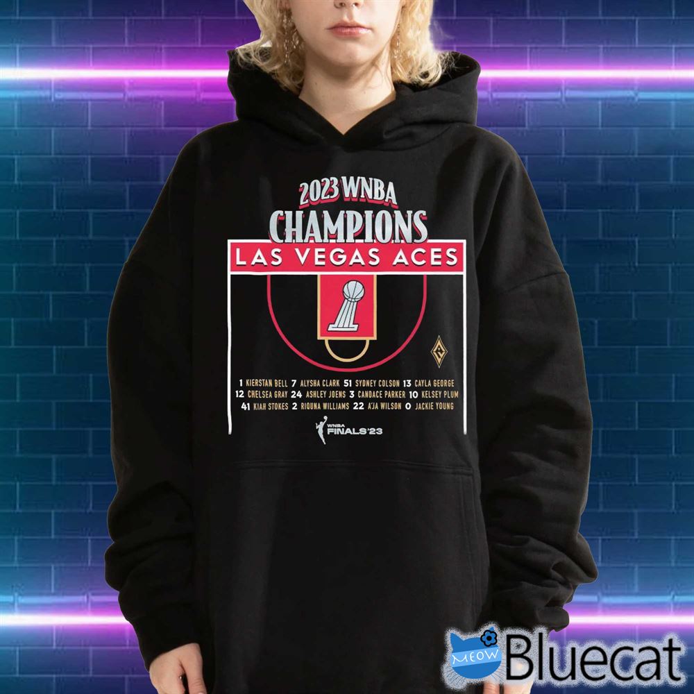 Las Vegas Aces Back 2 Back WNBA Champions Finals'23 Shirt, hoodie,  longsleeve, sweatshirt, v-neck tee