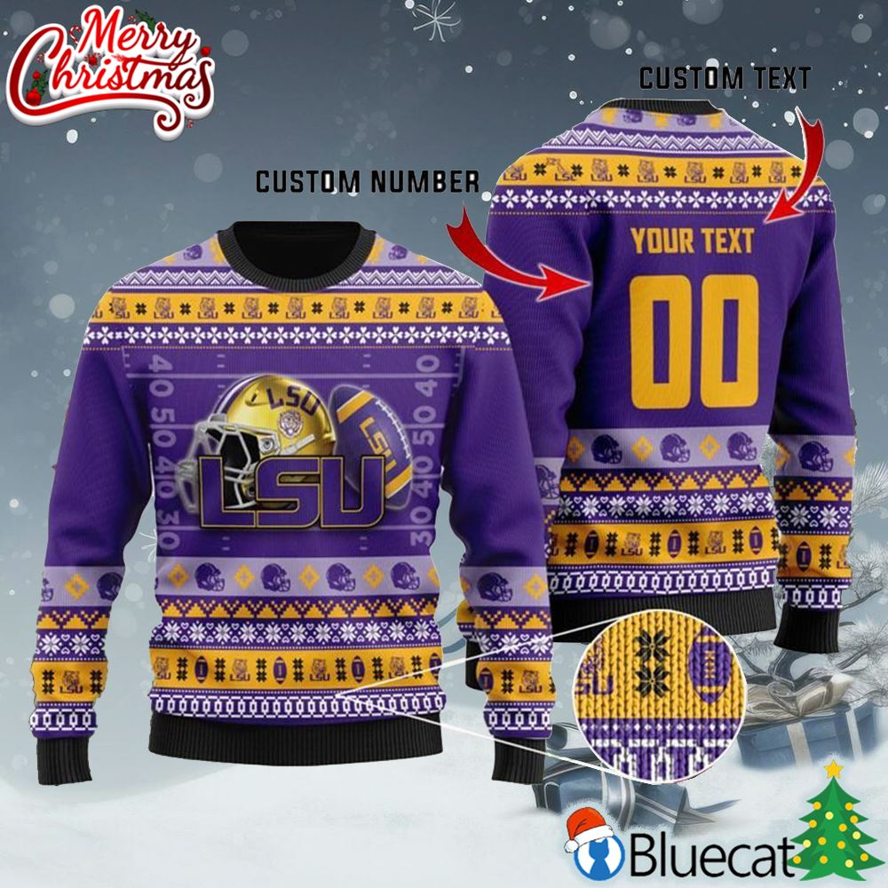 Lsu Tigers Ugly Christmas Sweater Party