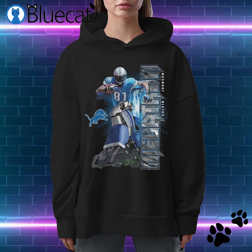 Calvin Johnson Graphic 2023 Megatron Long Sleeves T Shirt, hoodie