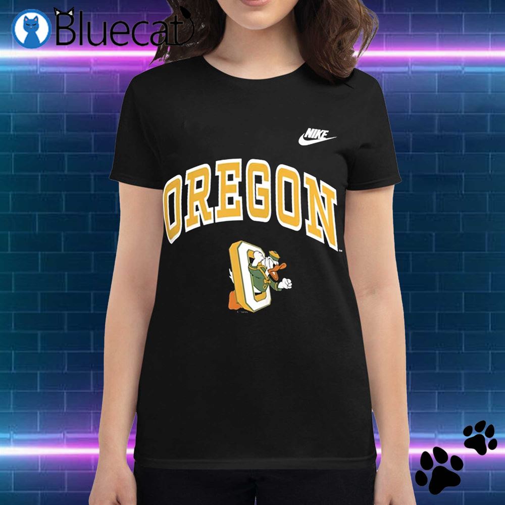 Nike Oregon Ducks Vintage Baseball T-shirt