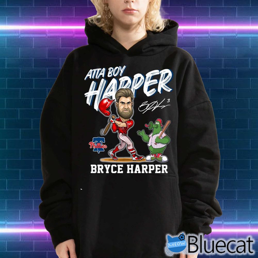 Official Philadelphia Phillies Atta Boy Harper Bryce Harper T