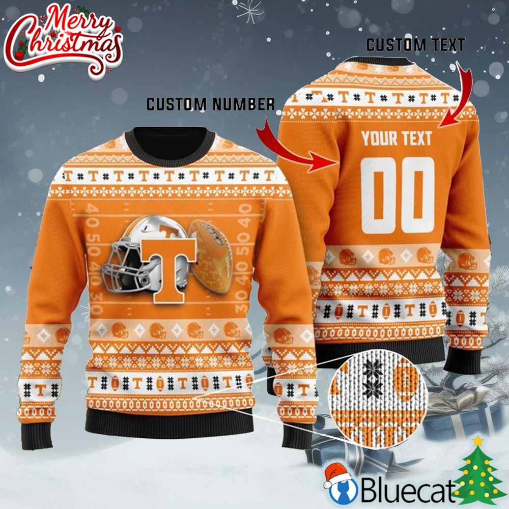 Tennessee Volunteers Custom Ugly Sweater Christmas