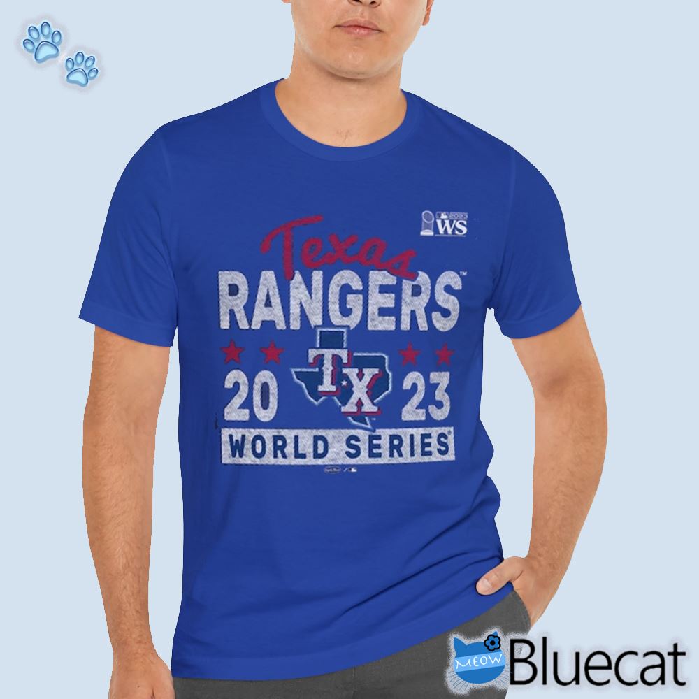 Majestic, Shirts, Short Sleeve Texas Rangers T Shirt