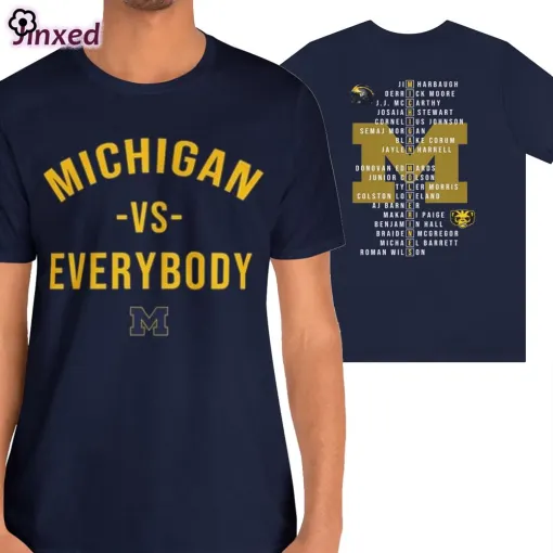 michigan vs everybody michigan wolverines t shirt sweatshirt 1