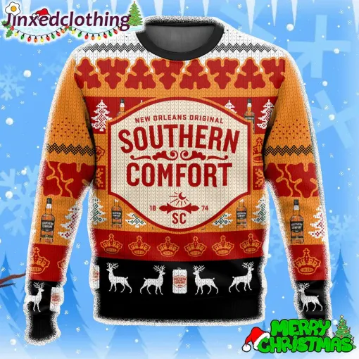 new orleans original southern comfort sc sweater christmas ugly sweater 3d 1