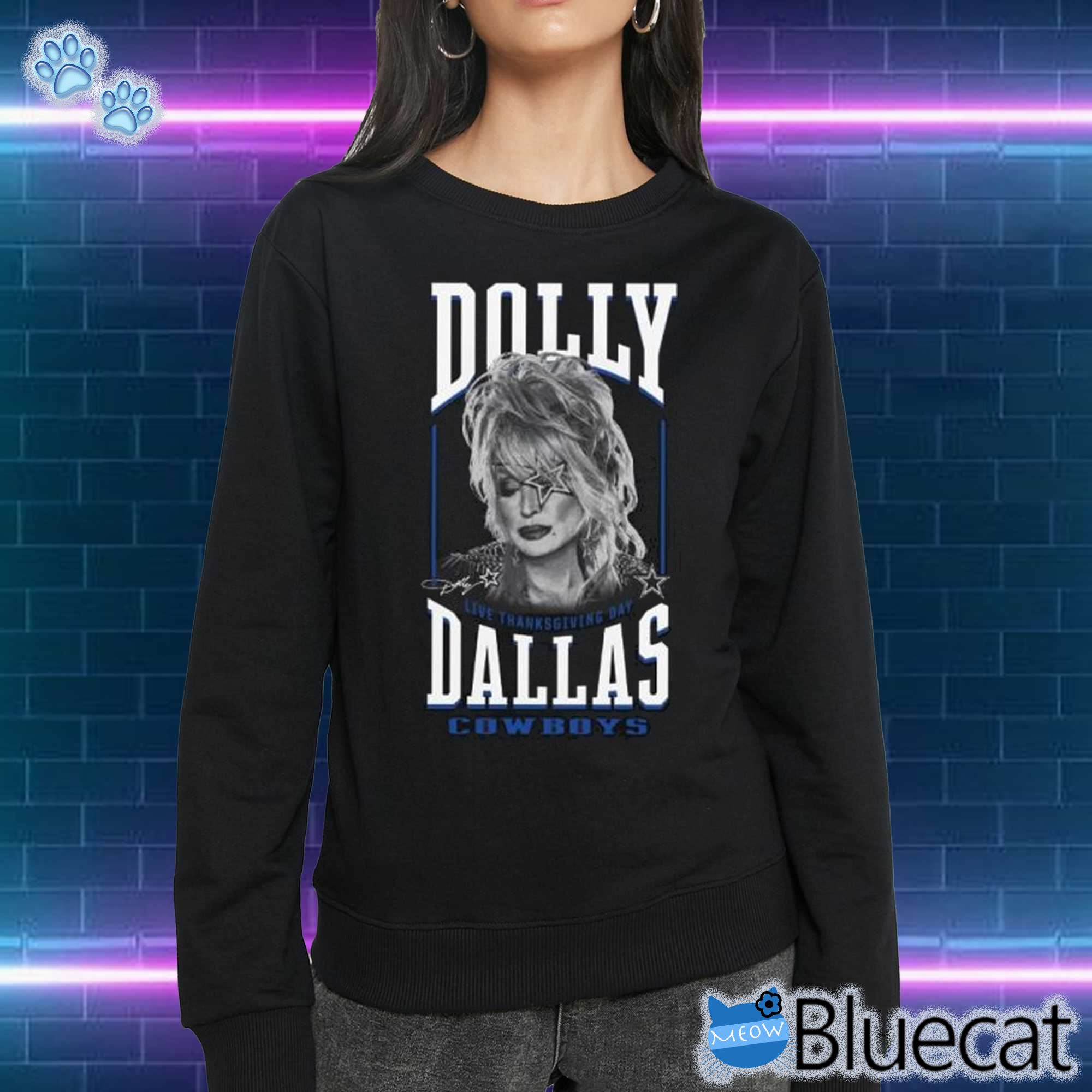 Official Dolly Parton Cowboys Live T-shirt Sweatshirt 