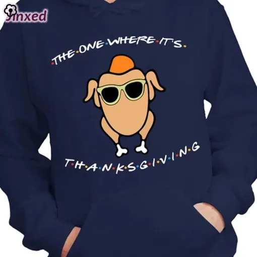 the one where its thanksgiving sweatshirt friends turkey thanksgiving shirt 1