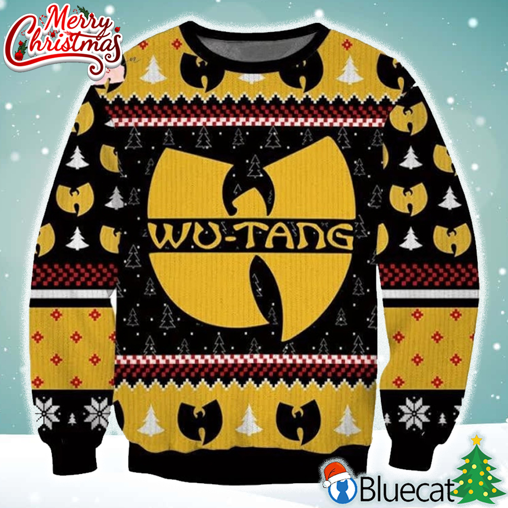 Wu-tang Clan Ugly Sweater 3d Xmas Hip Hop Sweater 