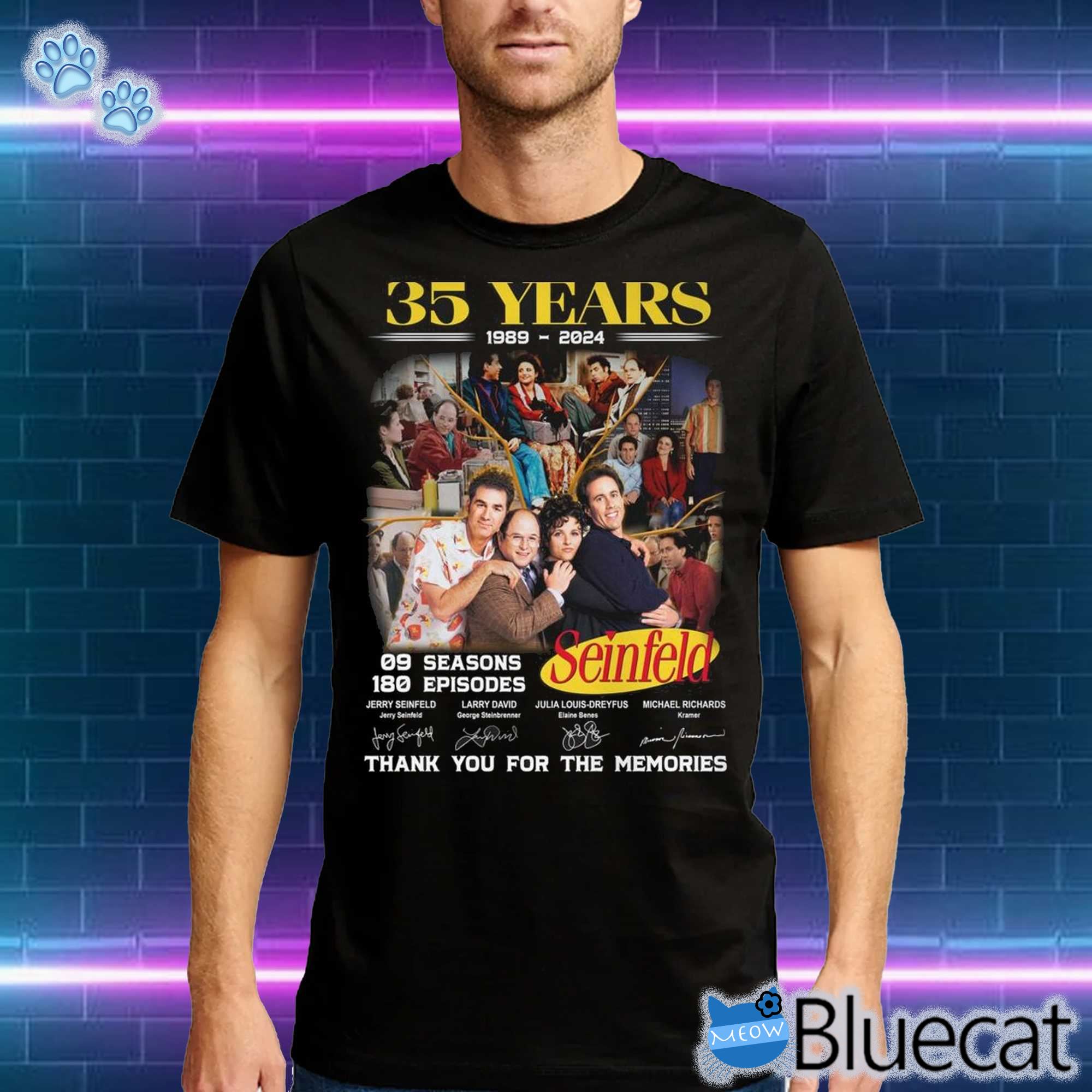 35 Years 1989 – 2024 Seinfeld 09 Seasons 180 Episodes Thank You