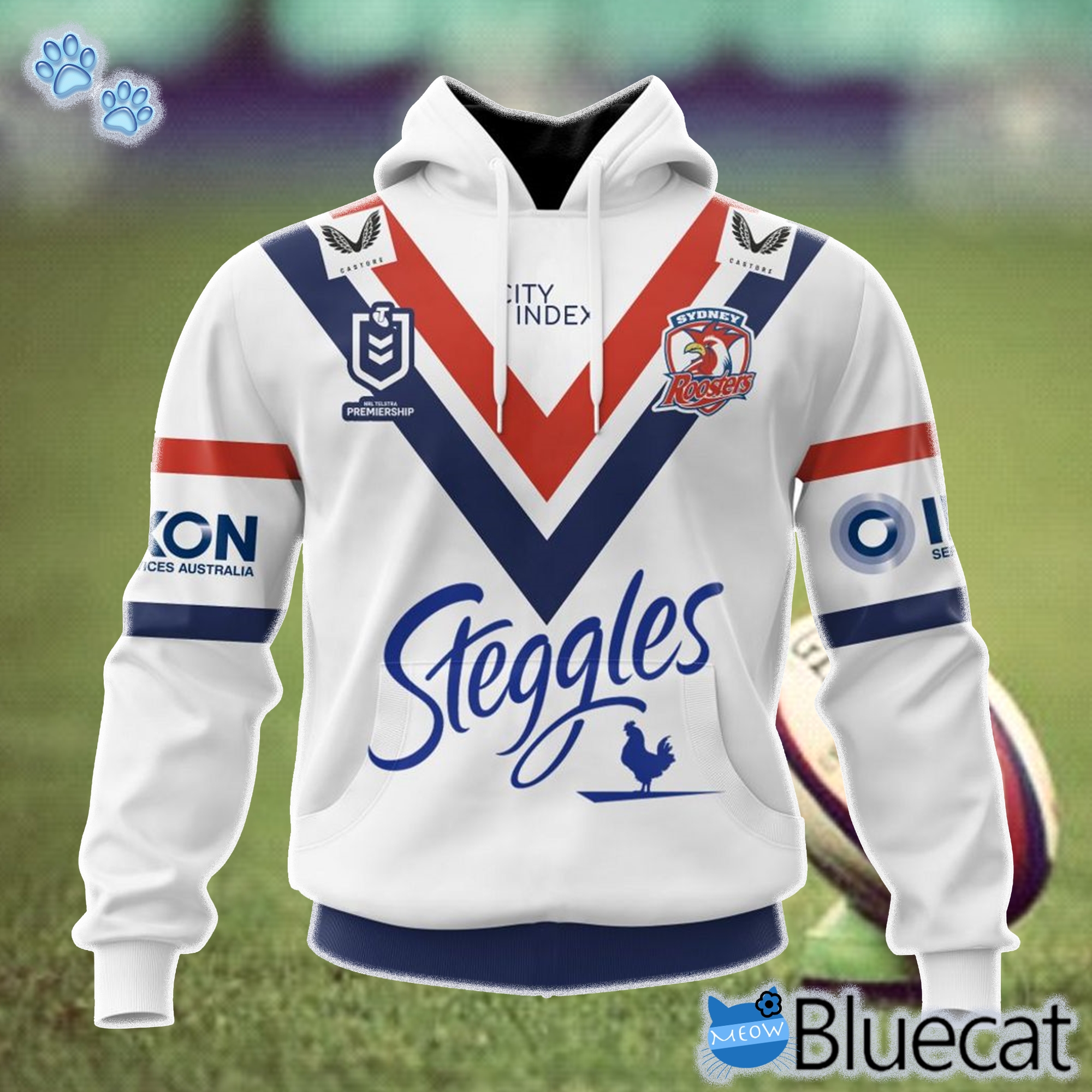 NRL Sydney Roosters Personalized 2024 Away Kits Hoodie 1 t shirt