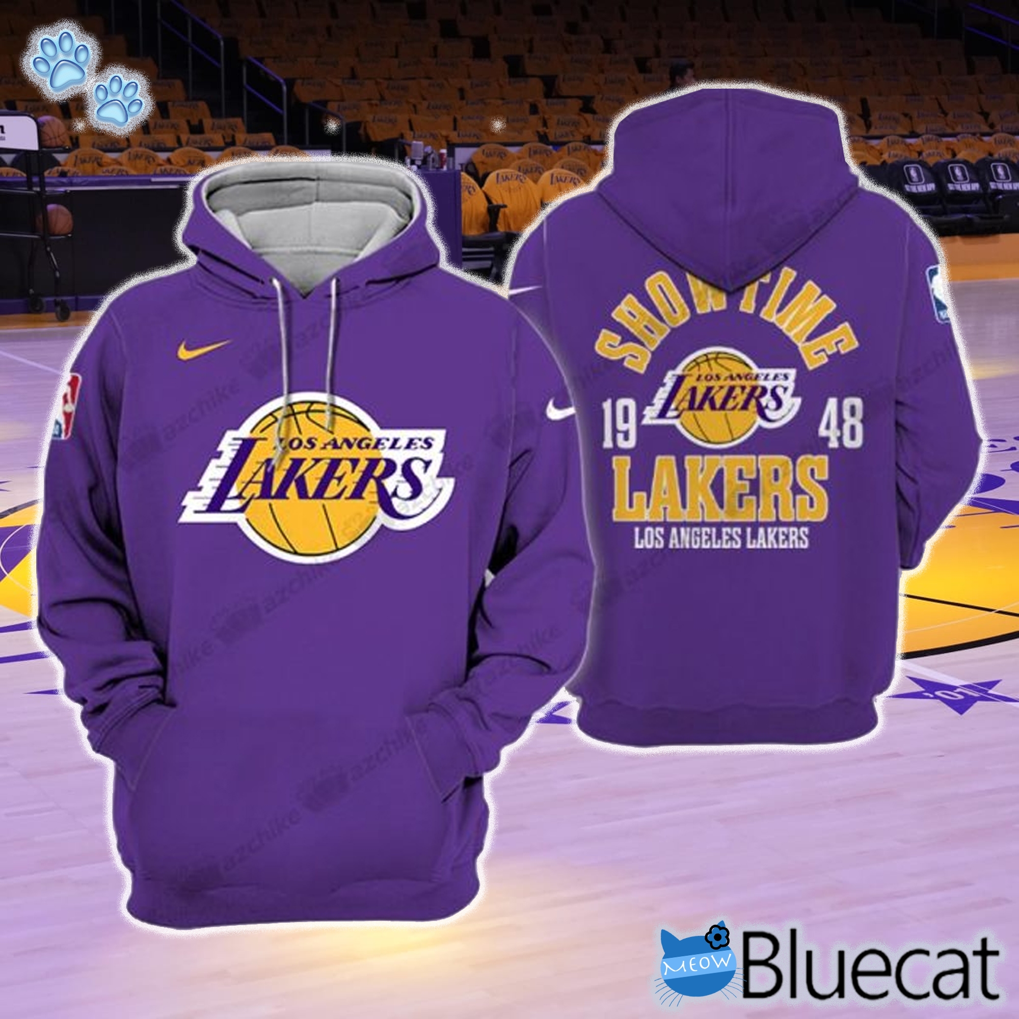 Los Angeles Lakers Showtime 3D Unisex Hoodie Sweatshirt 1 Tshirt