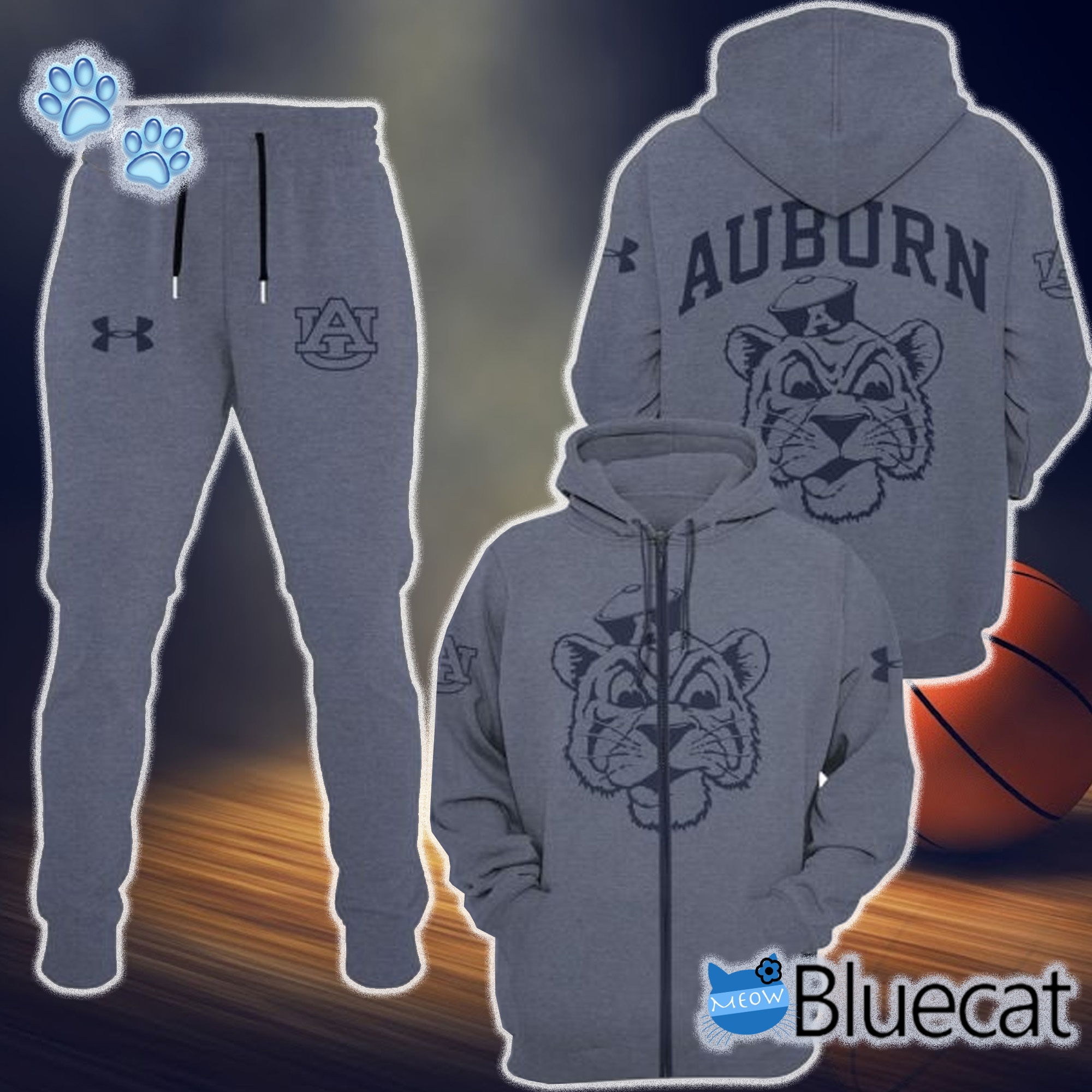 Auburn Tigers Coach Bruce Pearl 3D unisex Hoodie, Longpants Tee