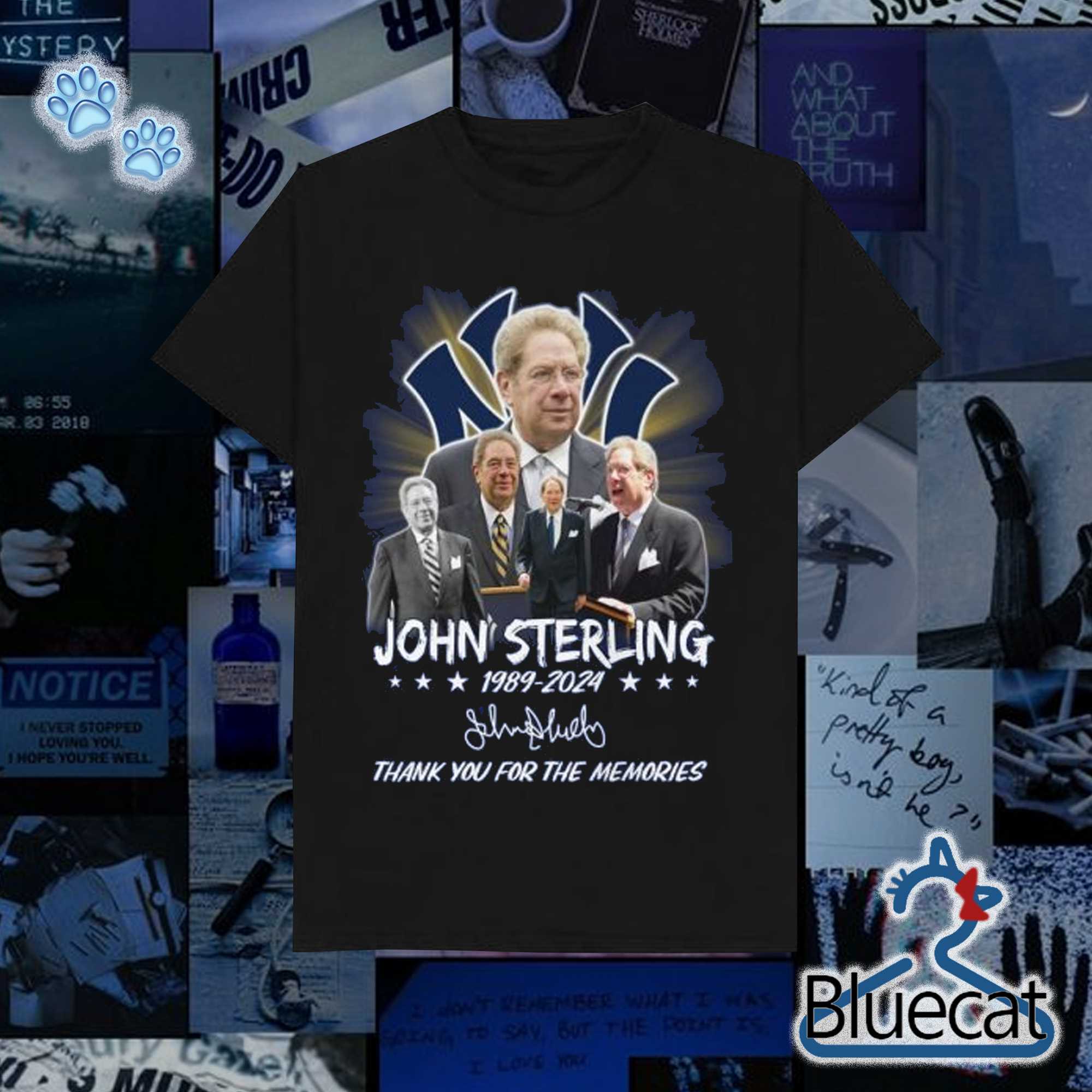 john sterling 1989 2024 thank you for the memories hoodie t shirt 1 1