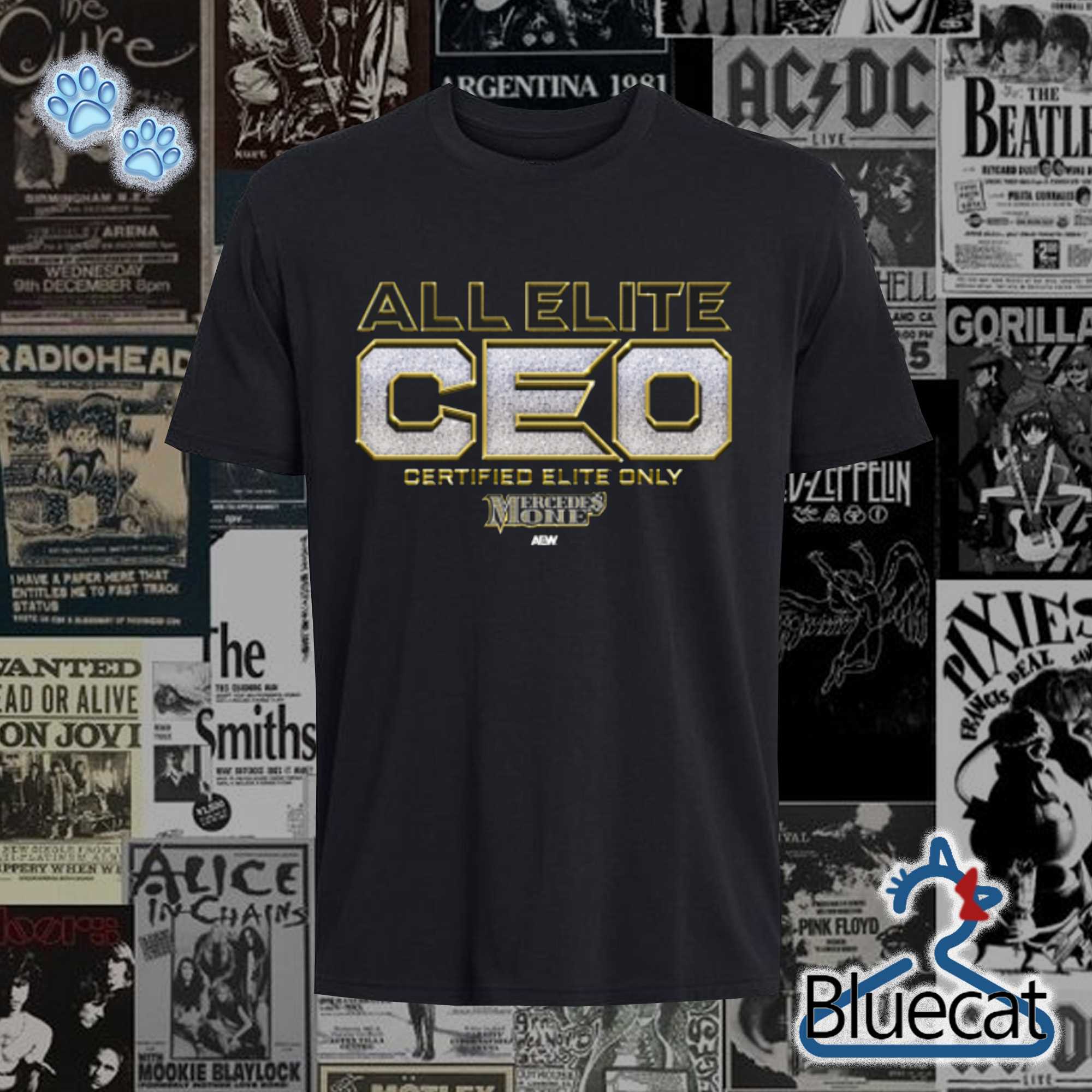 Mercedes Mone All Elite Ceo Certified Elite Only AEW T shirt