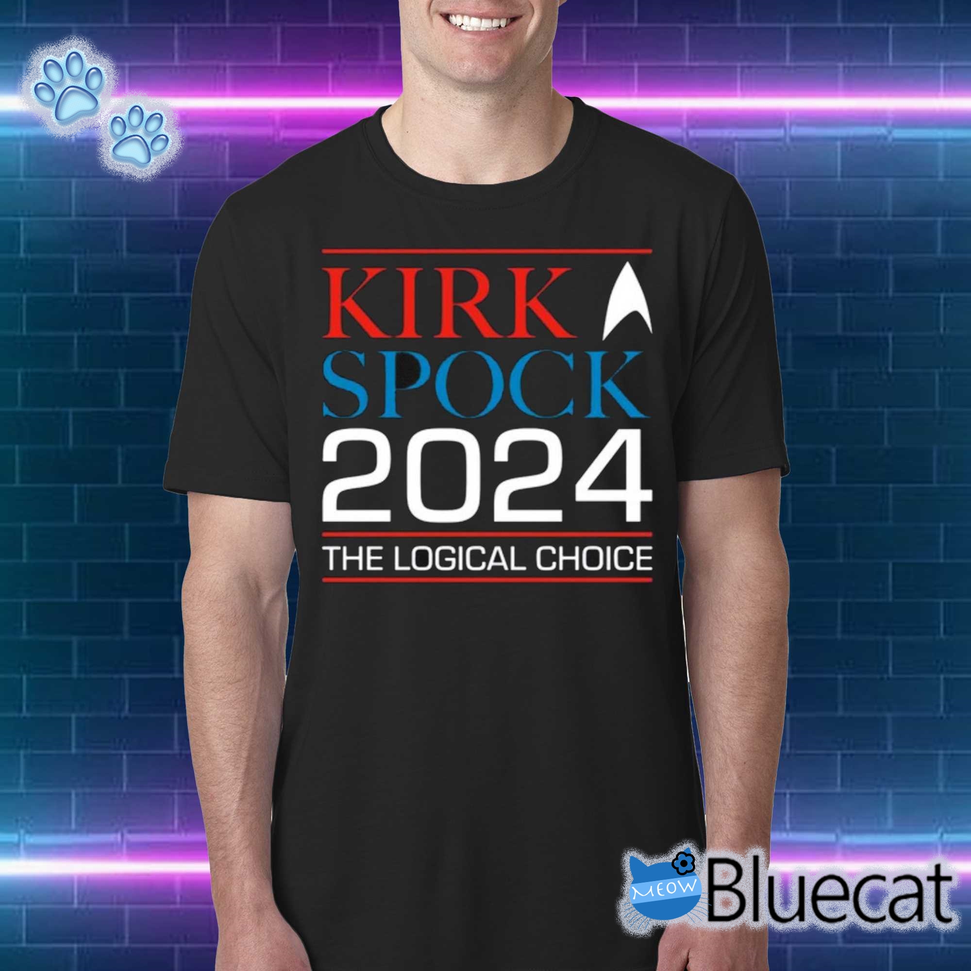 The Series Kirk And Spock 2024 The Logical Choice Shirt 1 Tee