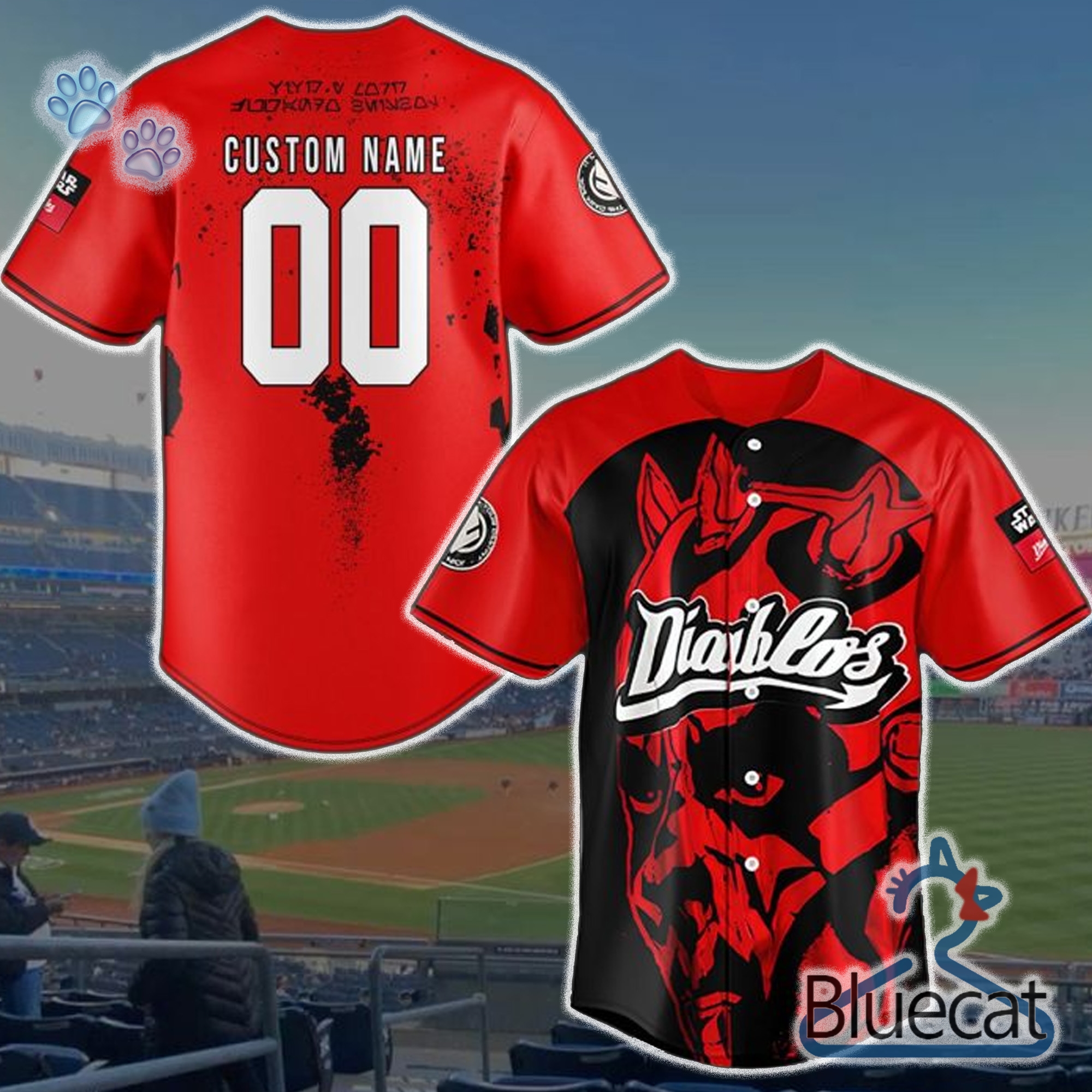 diablos rojos del mexico x star wars custom 3d baseball jersey for mens women 1