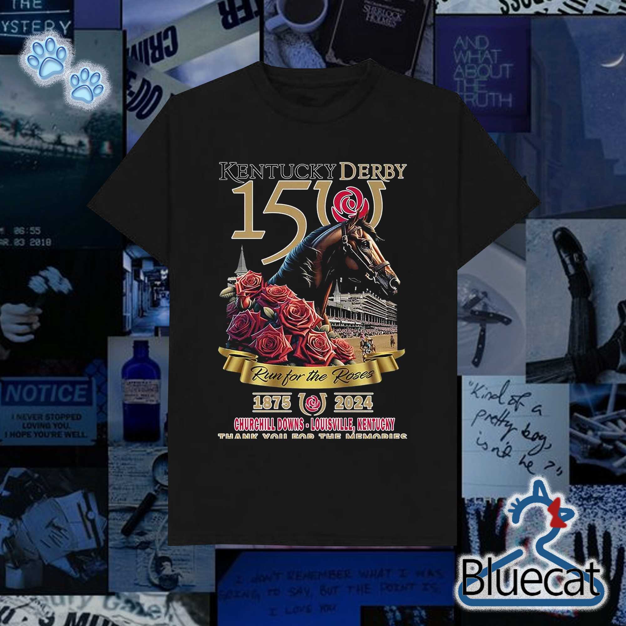 kentucky derby run for the roses 1875 2024 churchill downs louisville kentucky sweatshirt t shirt 1