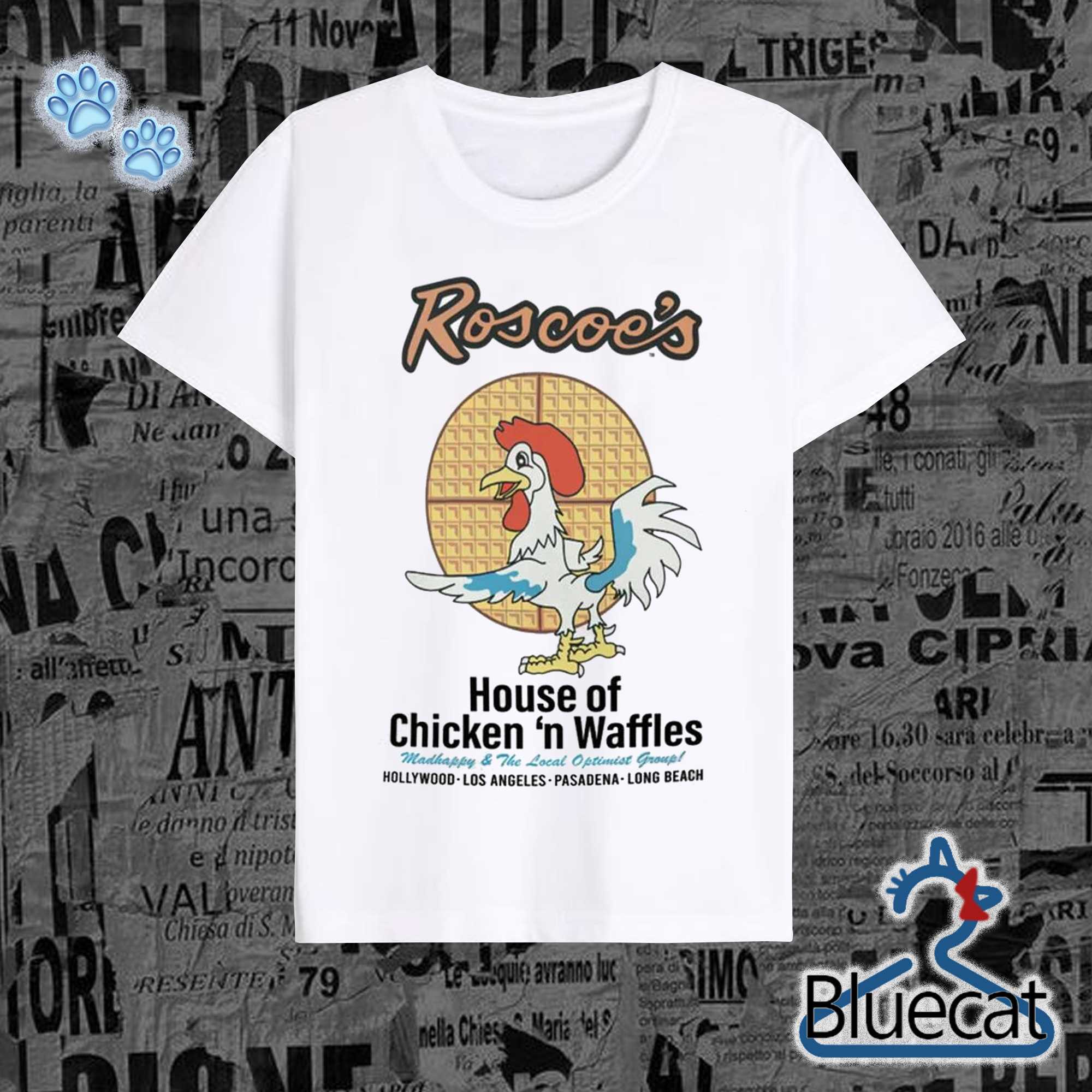 madhappy house of chicken n waffles t shirt 1 1