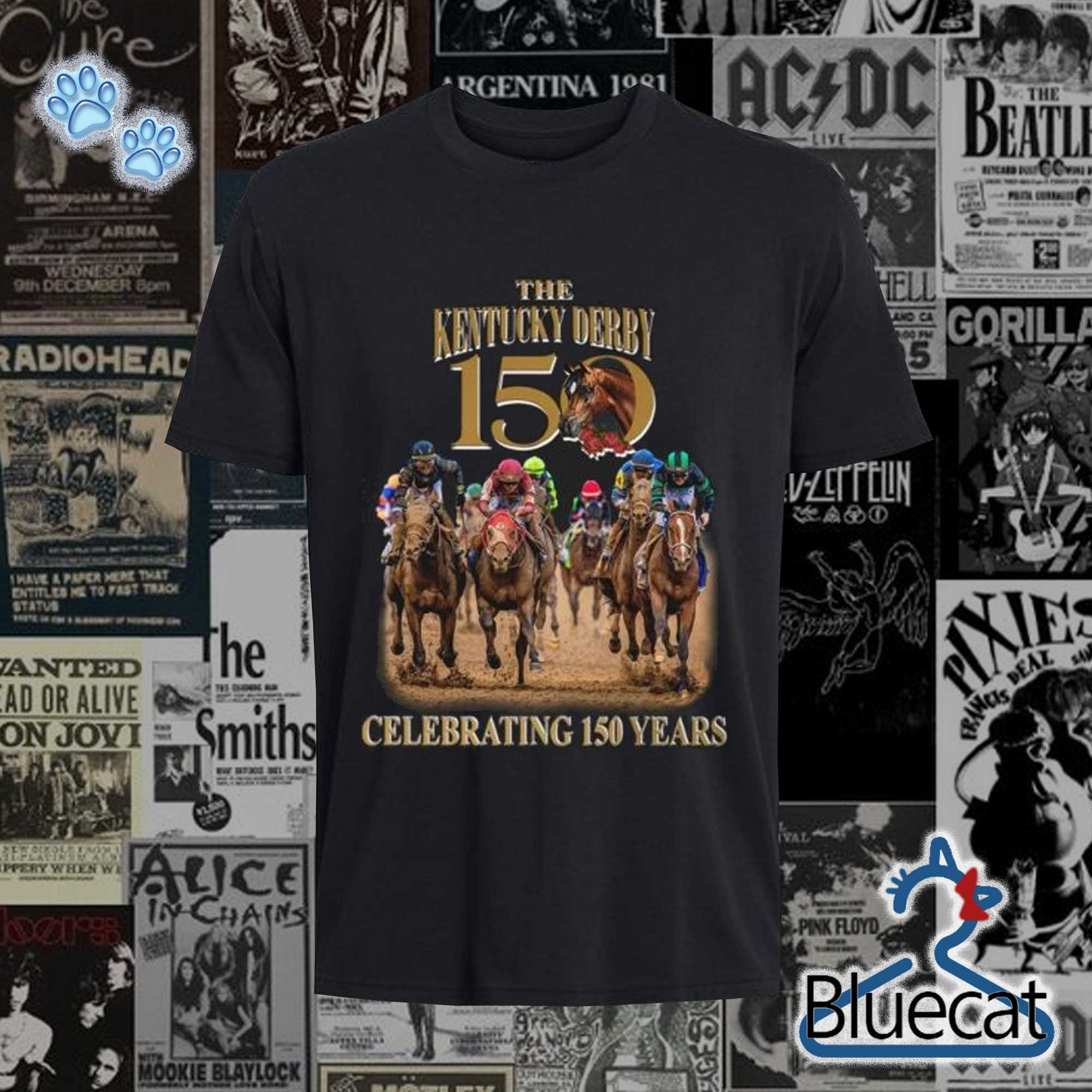 the kentucky derby celebrating 150 years sweatshirt t shirt 1 1