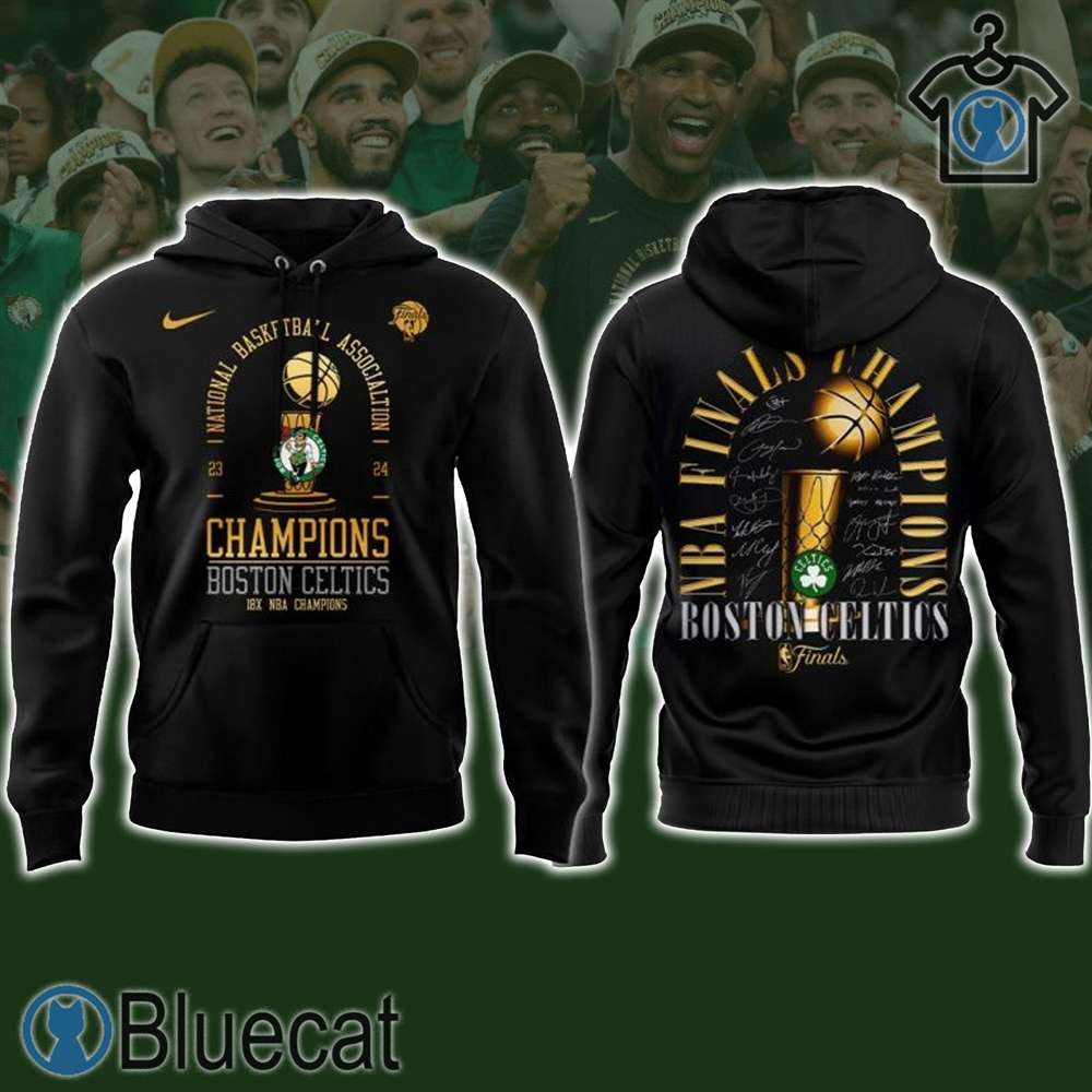 2024 national basketball association champions boston celtics 18x nba champs 3d hoodie longpants for fans 1 2