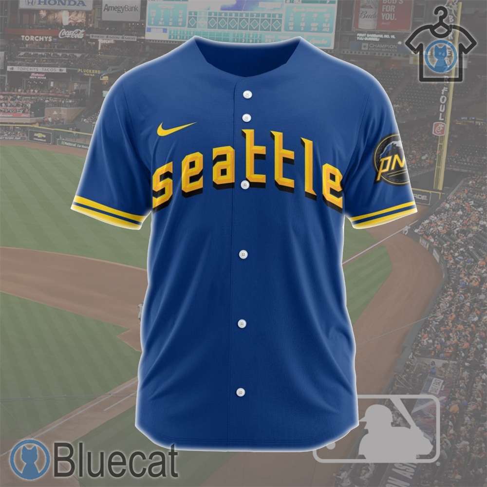 mlb seattle mariners personalized 2024 city connect 3d baseball jersey design 1 1