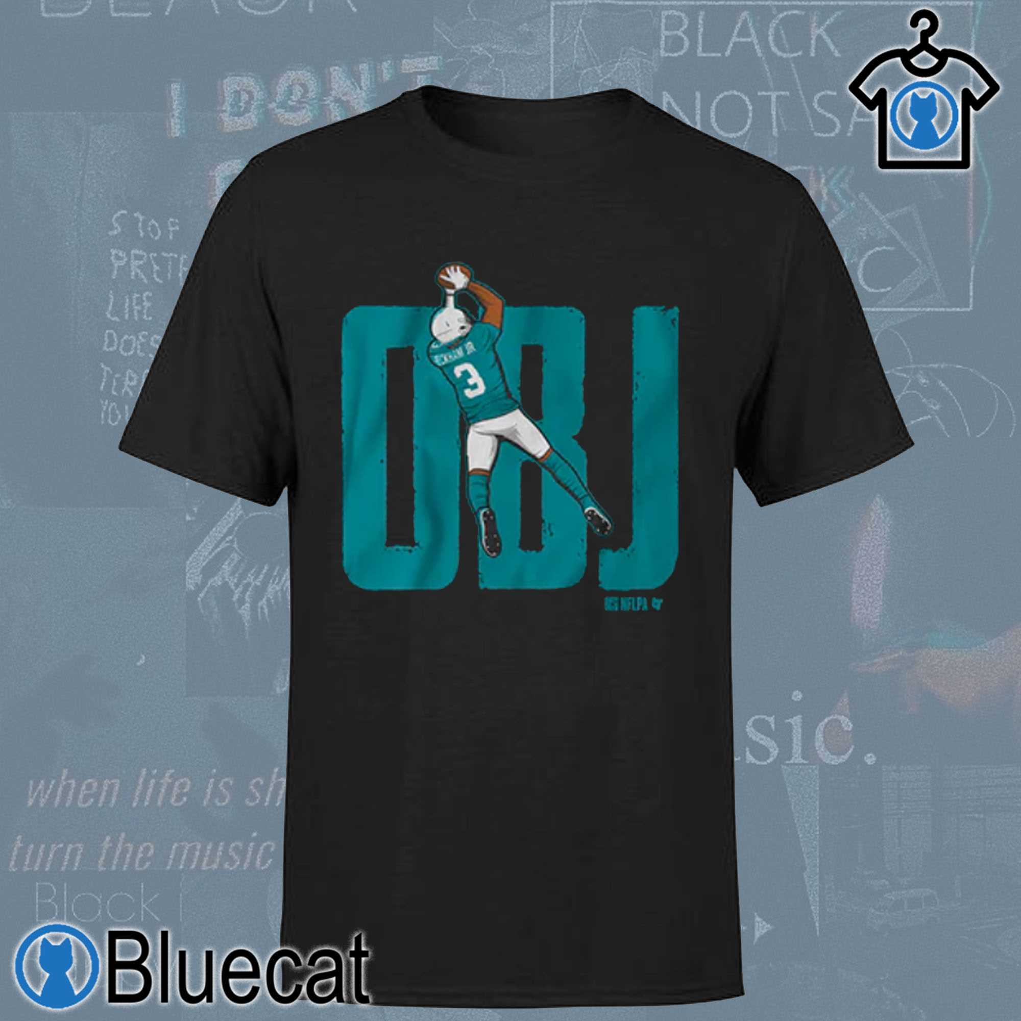 odell beckham jr obj miami t shirt 1 1