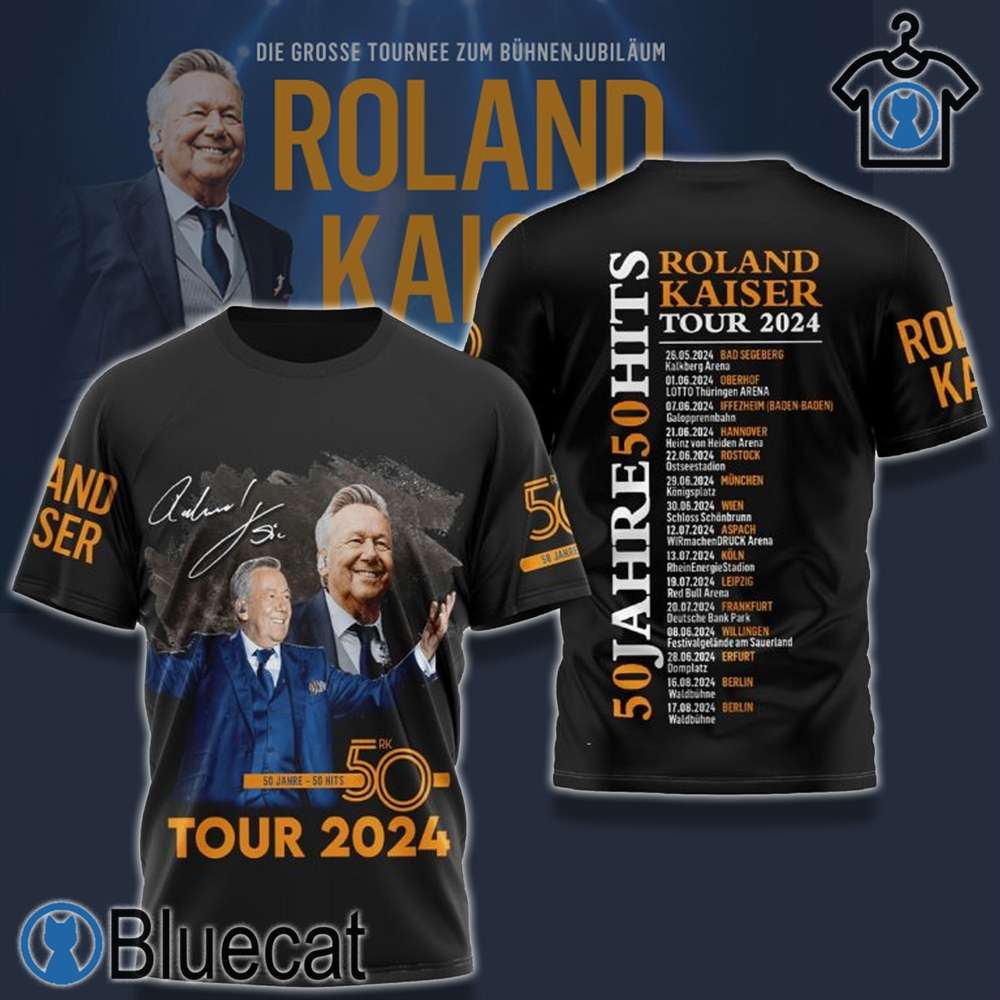 roland kaiser tour 2024 3d t shirt sweatshirt hoodie 1 2