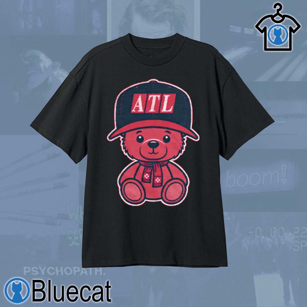 atlanta braves brian snitker snitbear t shirt 1 2