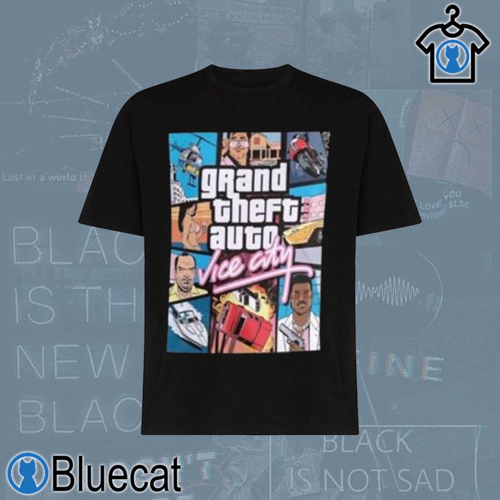 gta grand theft auto vice city sweatshirt hoodie t shirt 1 2