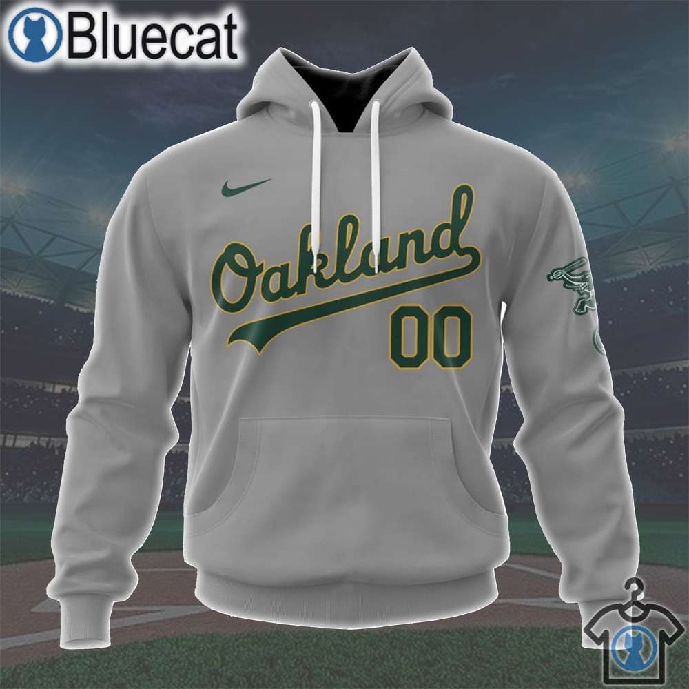 mlb oakland athletics personalized 2024 road kits 3d unisex hoodie t shirt sweatshirt 1 1