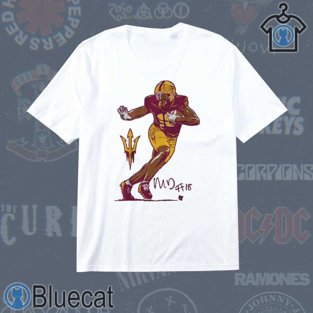 asu football markeston douglas superstar t shirt 1