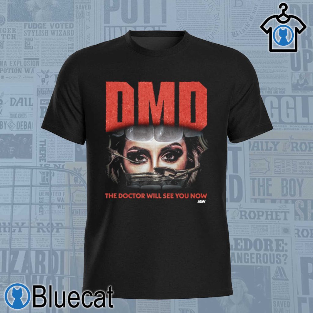 britt baker checkup dmd the doctor will see you now aew t shirt 1