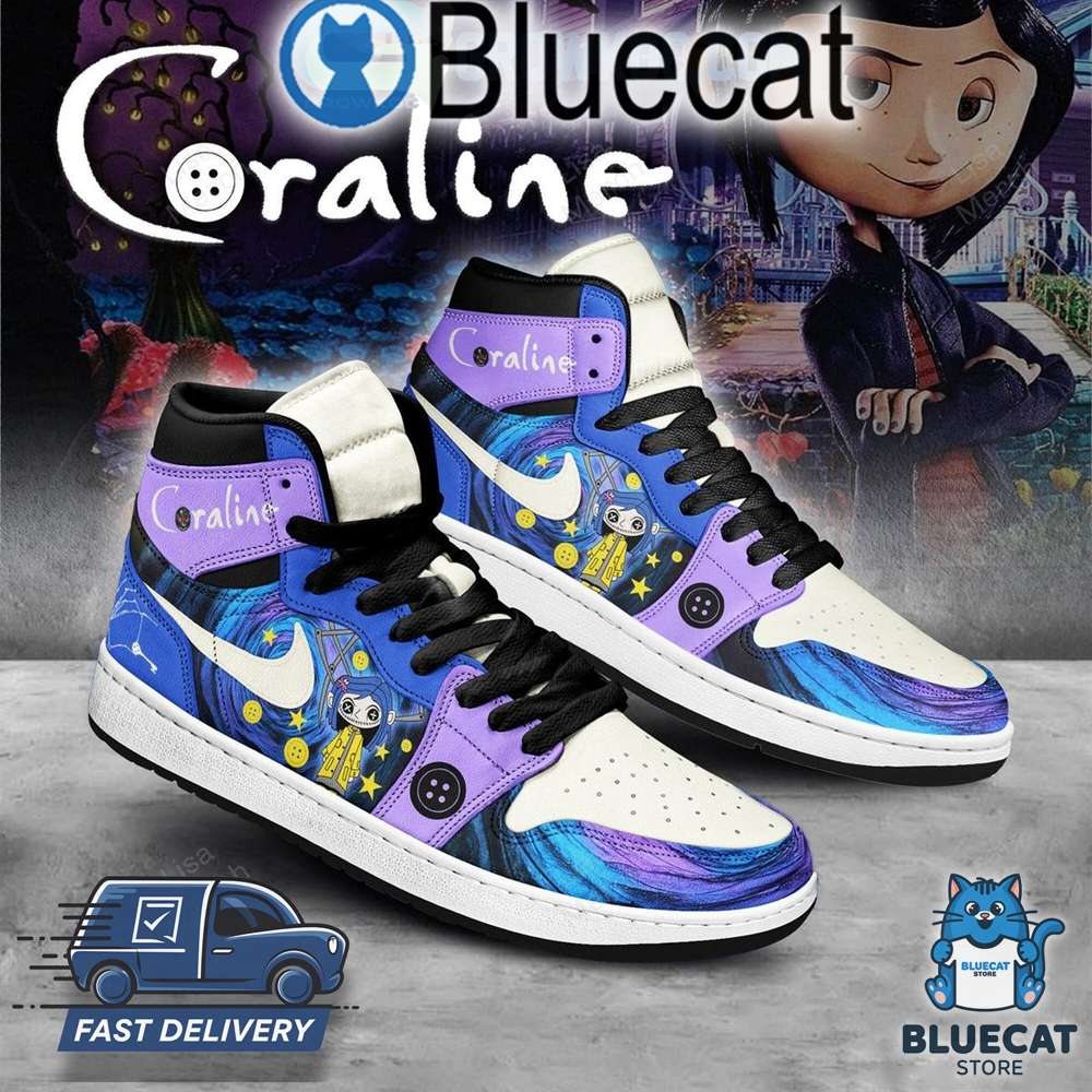 coraline finding eyes and way back home air jordan 1 shoes 1