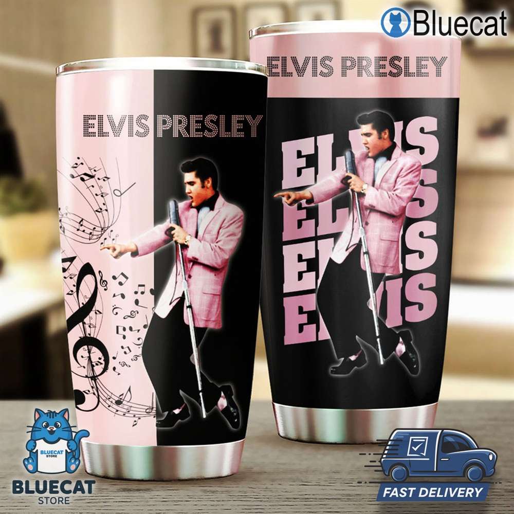 elvis elvis elvis the king sings and dances horizon tumbler