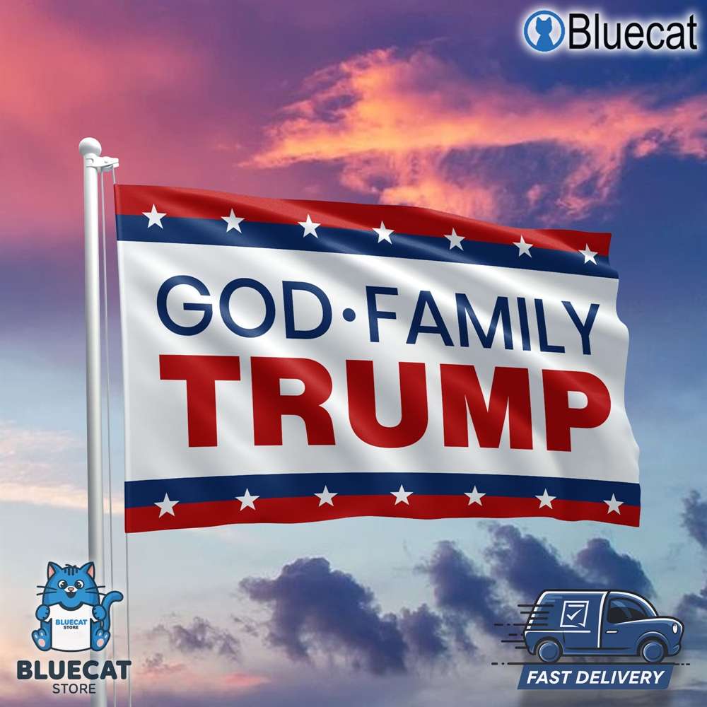 god family trump flag