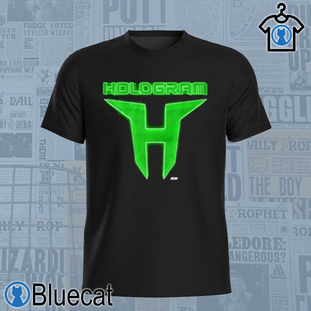 hologram this man hologram aew t shirt 1