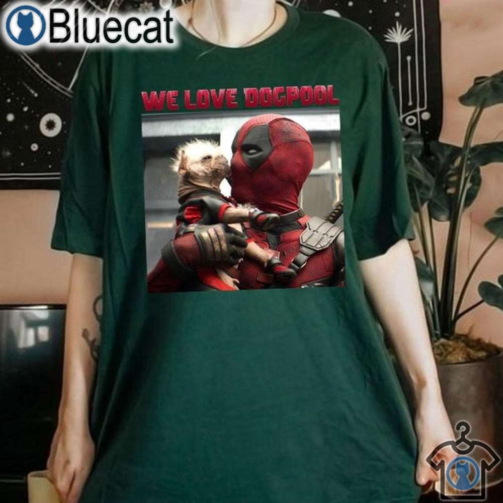 marvel deadpool and dogpool t shirt sweatshirt hoodie marvel fan gift 1