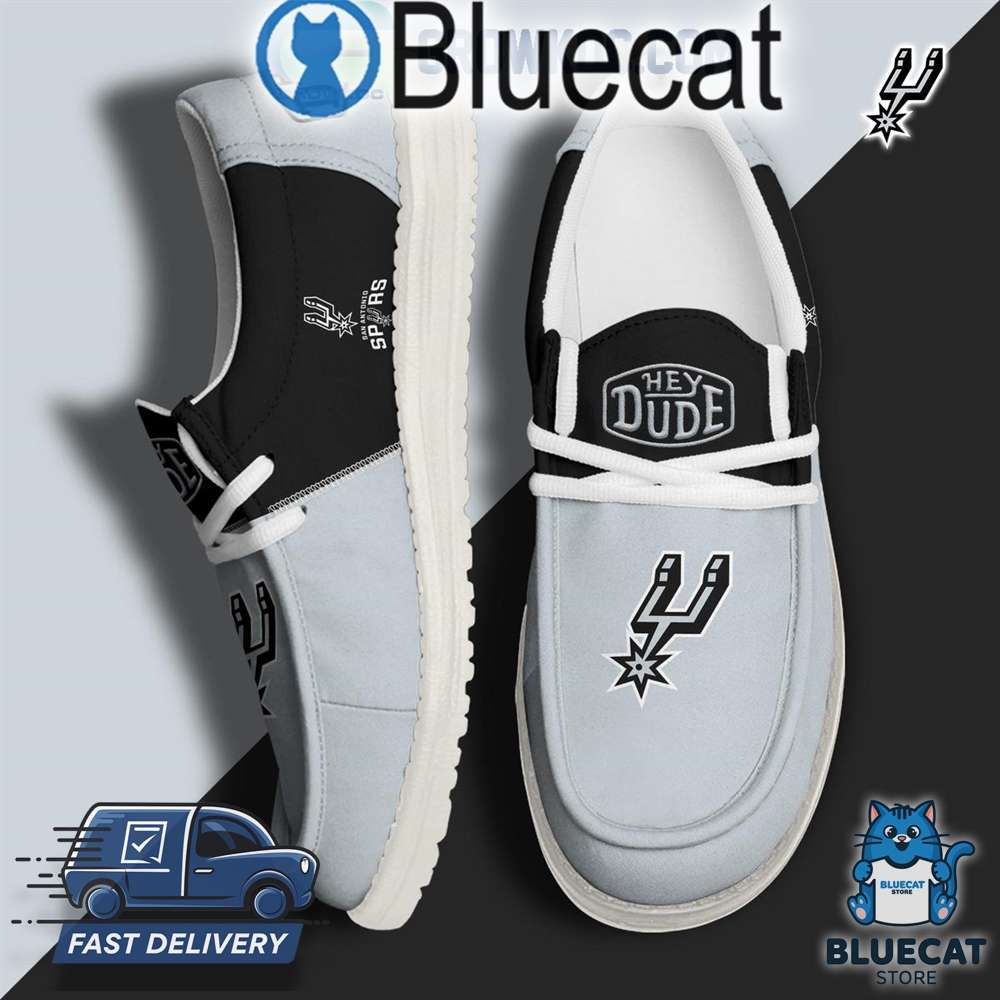 san antonio spurs 2024 personalized hey dude shoes 1